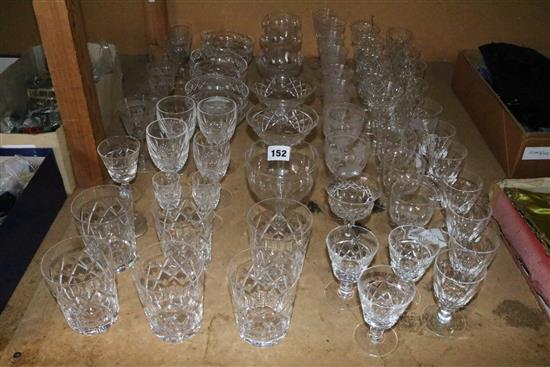 Waterford and other drinking glasses